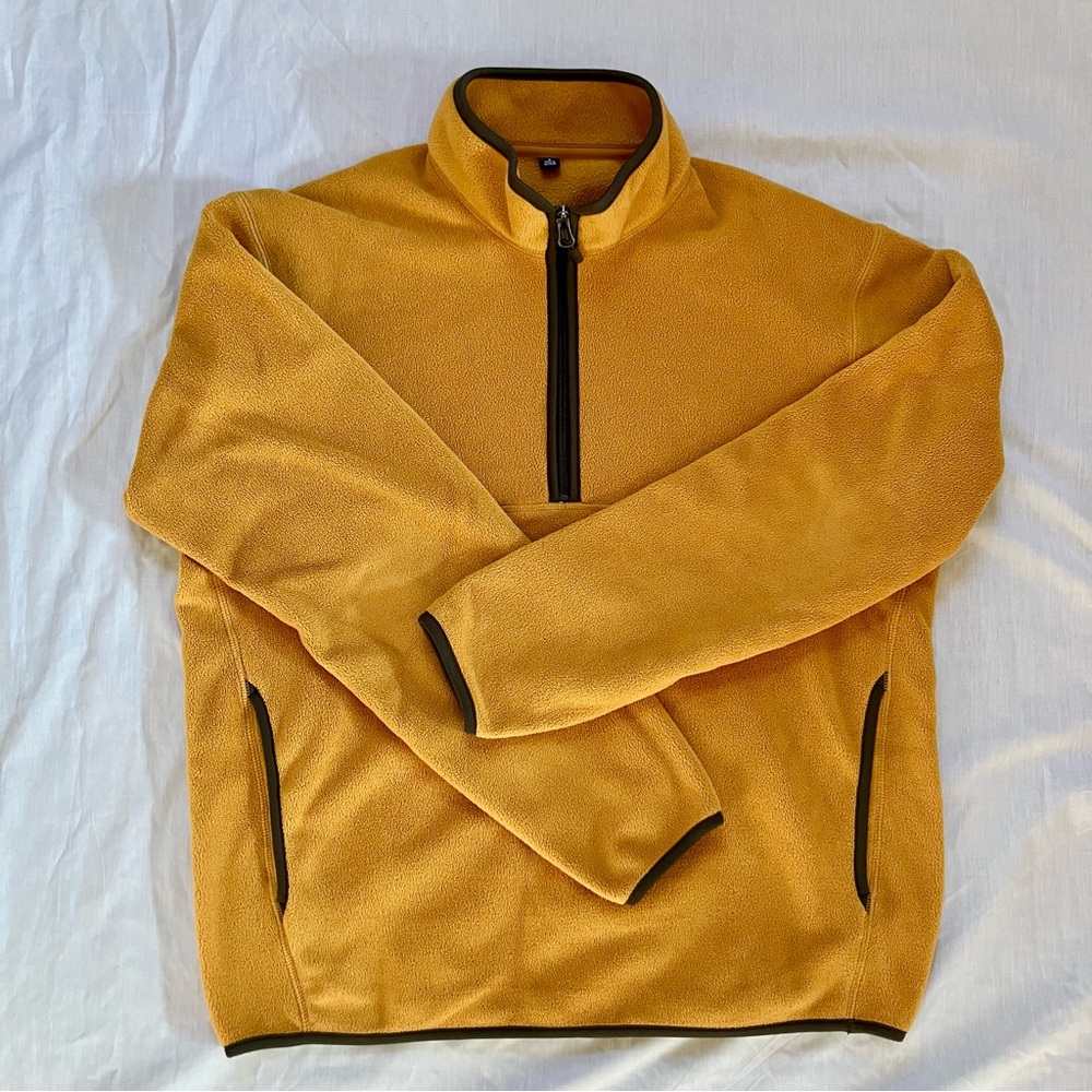 Men’s Uniqlo Fleece Half Zip Pullover Size M